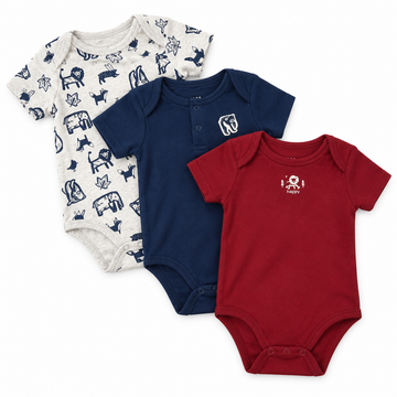 B4Baby - 3 pack de bodys | Zafari