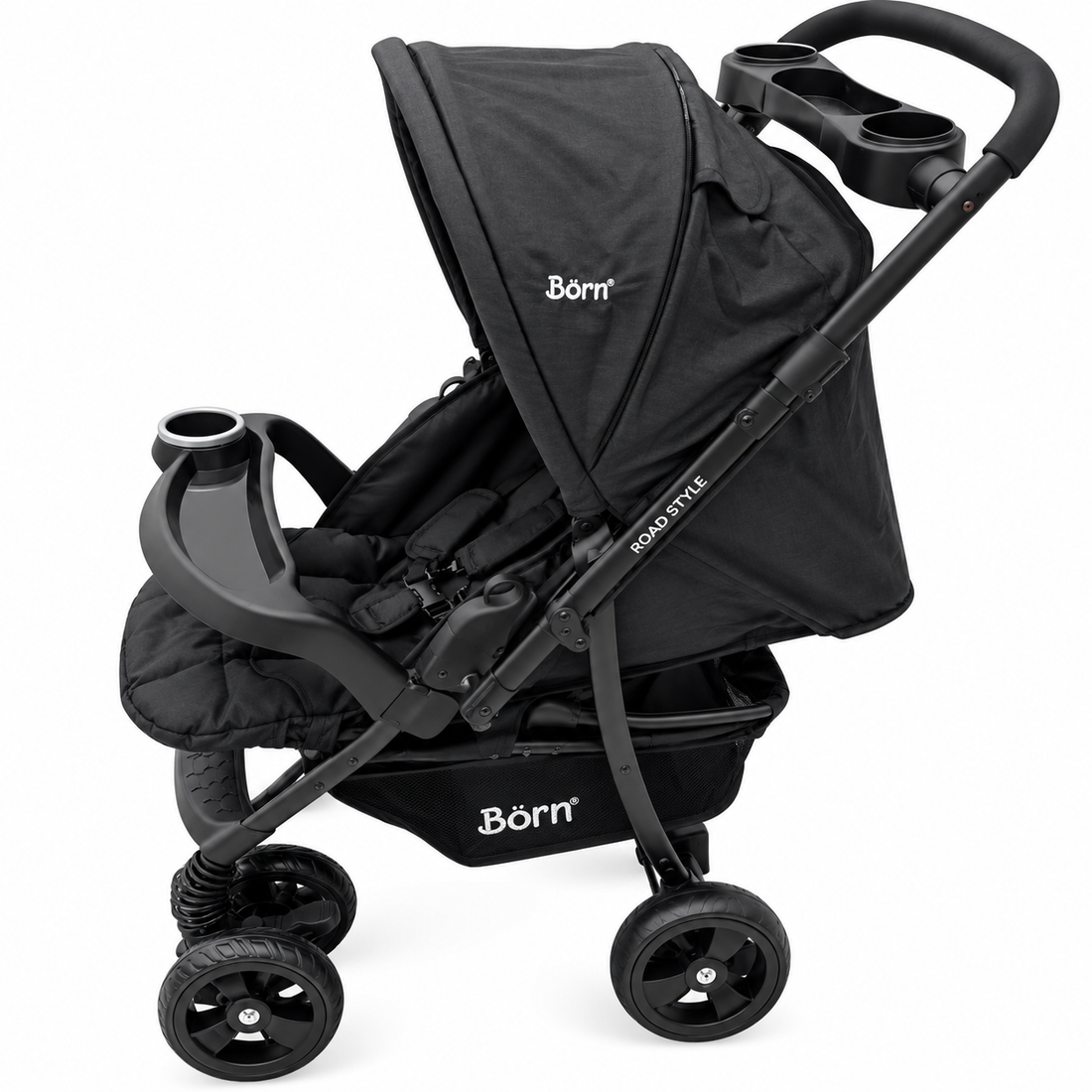 Born - Coche Road stylle Liviano | Negro