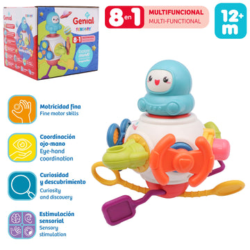 Genial - Juguete multifuncional (8 en 19