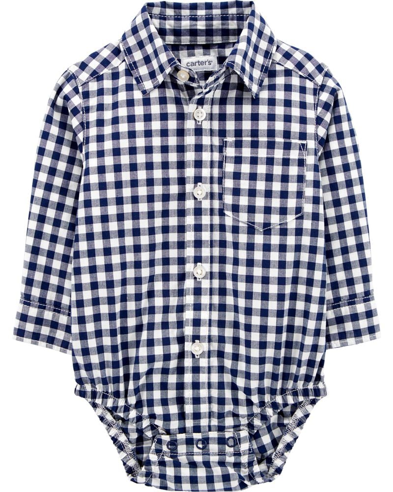 Carter's Enterizo Navy para Niño - 6 meses