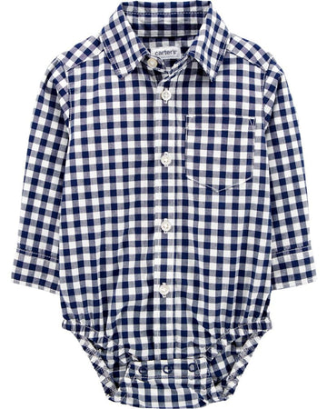 Carter's Enterizo Navy para Niño - 6 meses