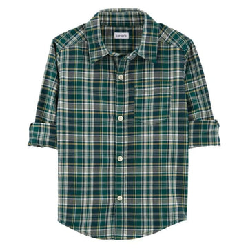 Carter´s- camisa manga larga para niño |+12M