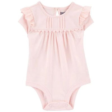 CAMISA SP23 IG SS RUFFLE BS PINK BBG   9M