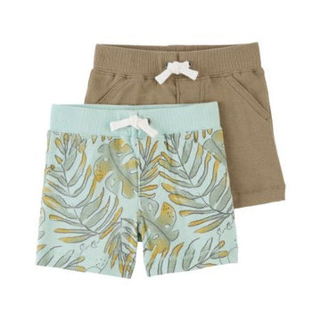 Pantalón Cortos Tropical 2 piezas 3 meses