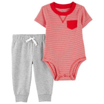 CONJUNTO /SP23 I B BSPS RED STRIPE