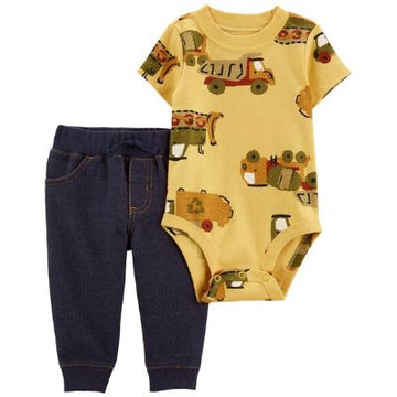 Carter´s - Conjunto de 2 piezas multicolor +6M
