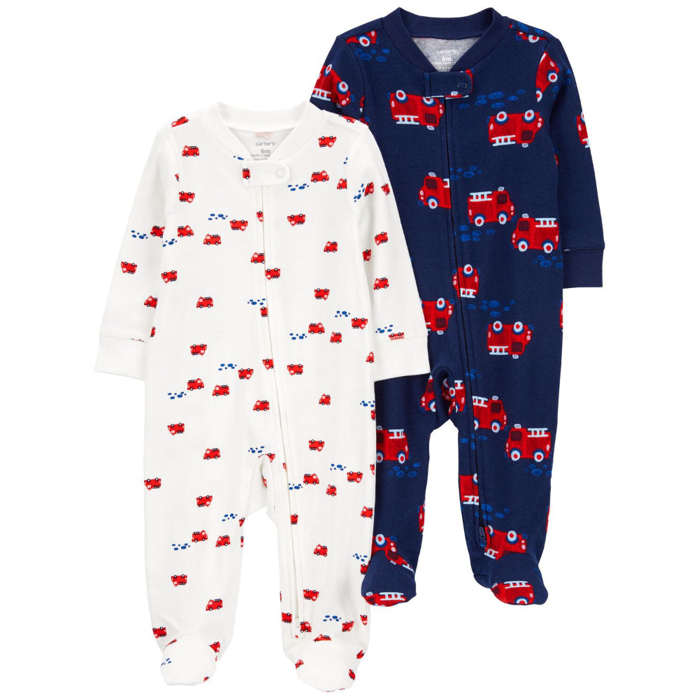 Carter´s- Conjunto de 2 piezas pijama bombero | prematuro