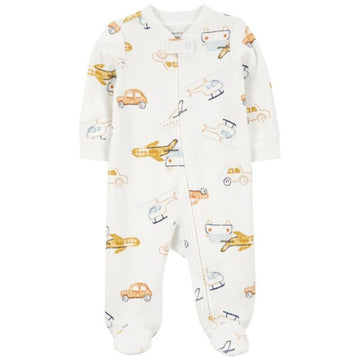 Carter´s- pijama con estampado de carritos |+6M