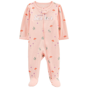 Carter´s - pijama rosado Little Sister para niña | +0m
