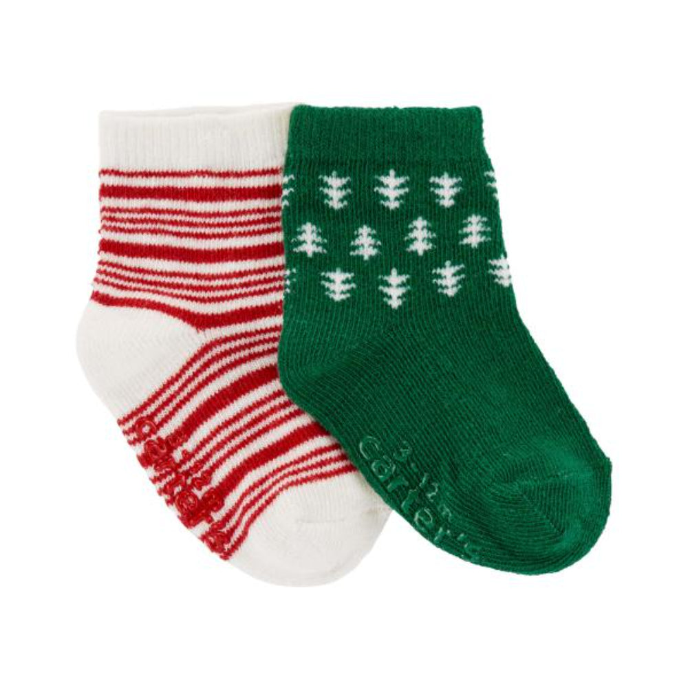 Carter´s- medias navideñas NB