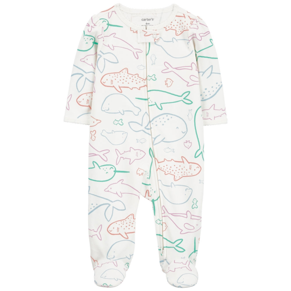 Carter´s- pijama blanca |+3M
