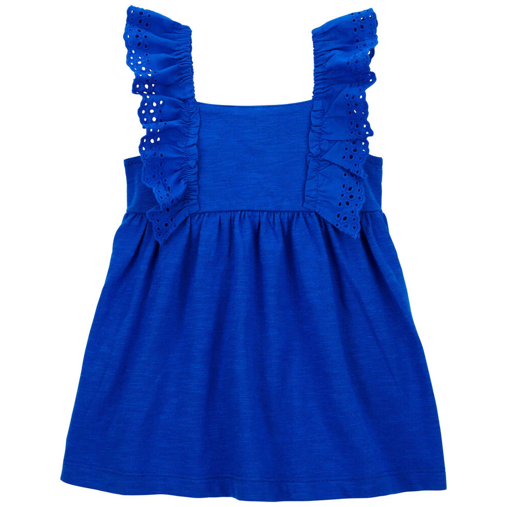 Carter's - Vestido Cobalt Blue | +3M
