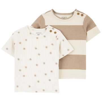 Carter´s- Conjunto de 2 piezas de camisas | +12m