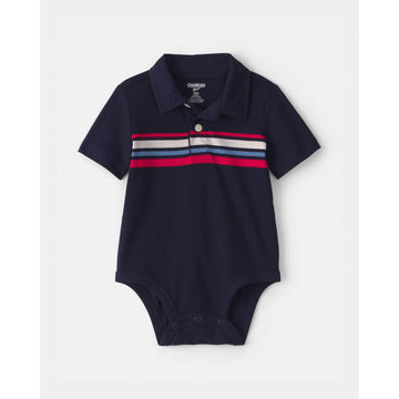 Oshkosh - Mameluco con cuello de polo | 6m+