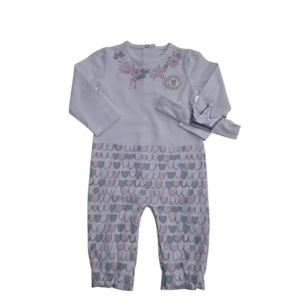 B4baby- Pijama con cintillo para niña | +6-9m
