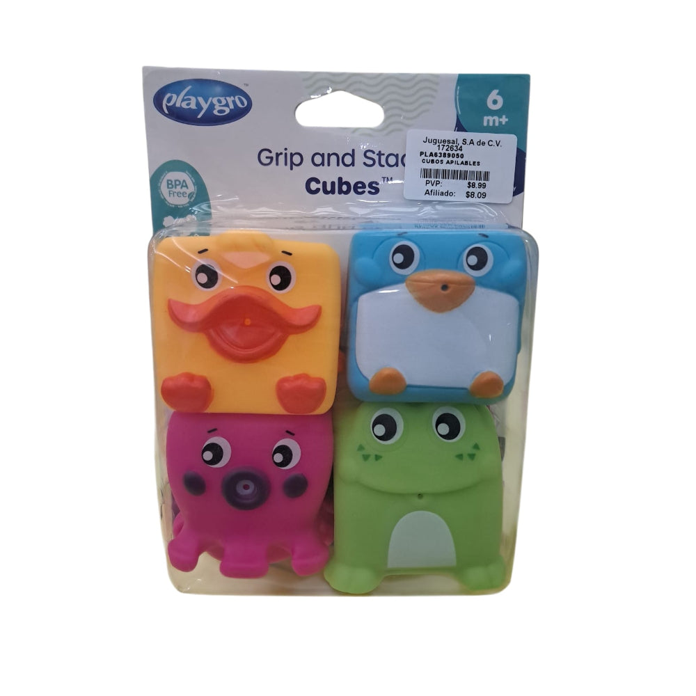 Playgro- cubos apilables