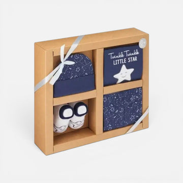 Revco - Set de regalo 4 piezas azul | 0-6m+