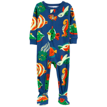Carter´s- Pijama con pie estampado  | +3T