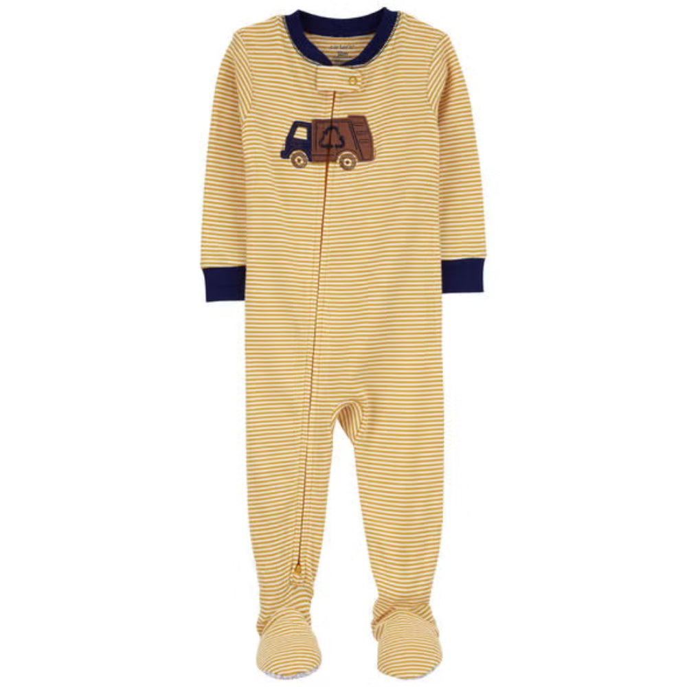 Carter´s- Pijama de una pieza con estampado de tractor | +2T