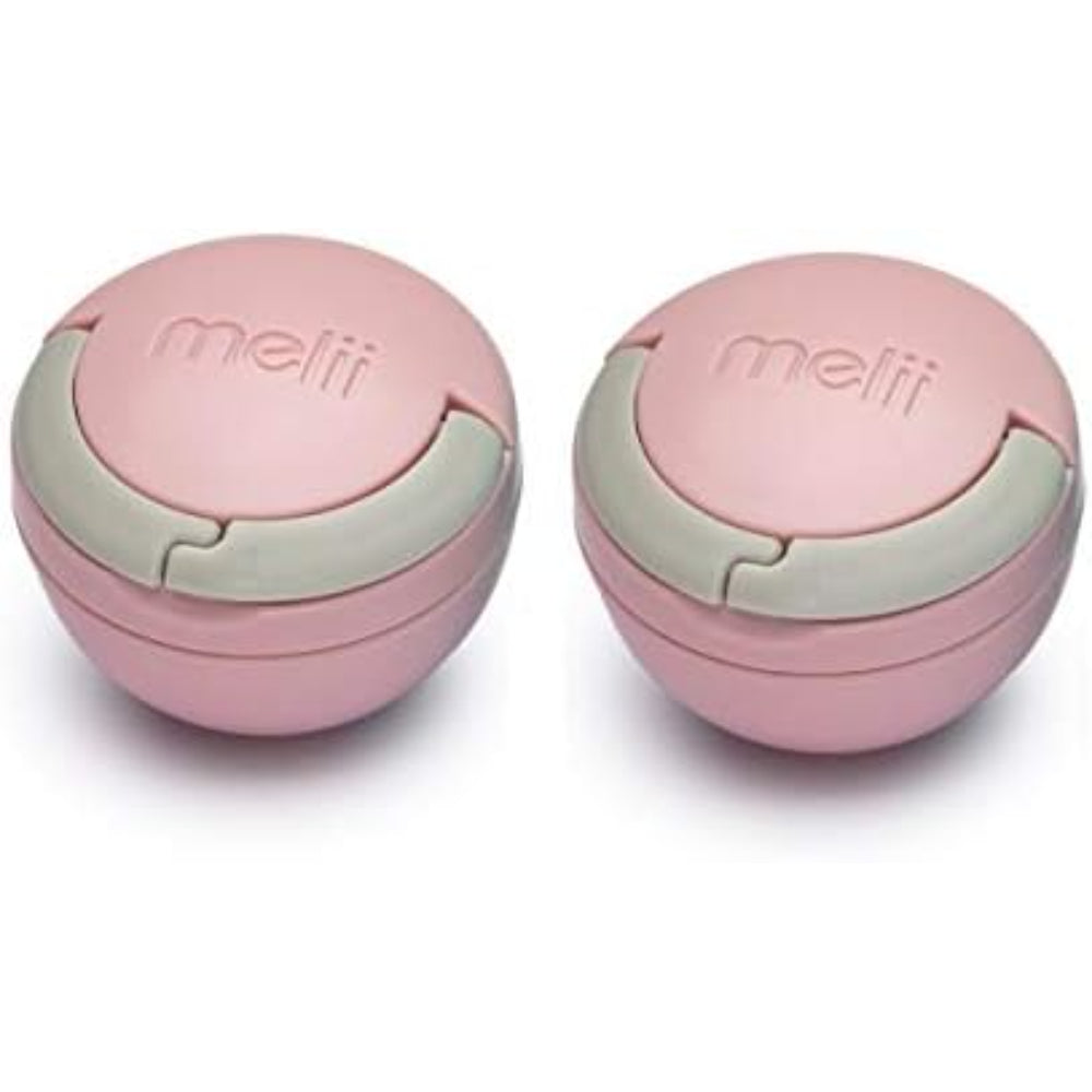 Melii- Estuche Para Chupetes || Rosa Gris