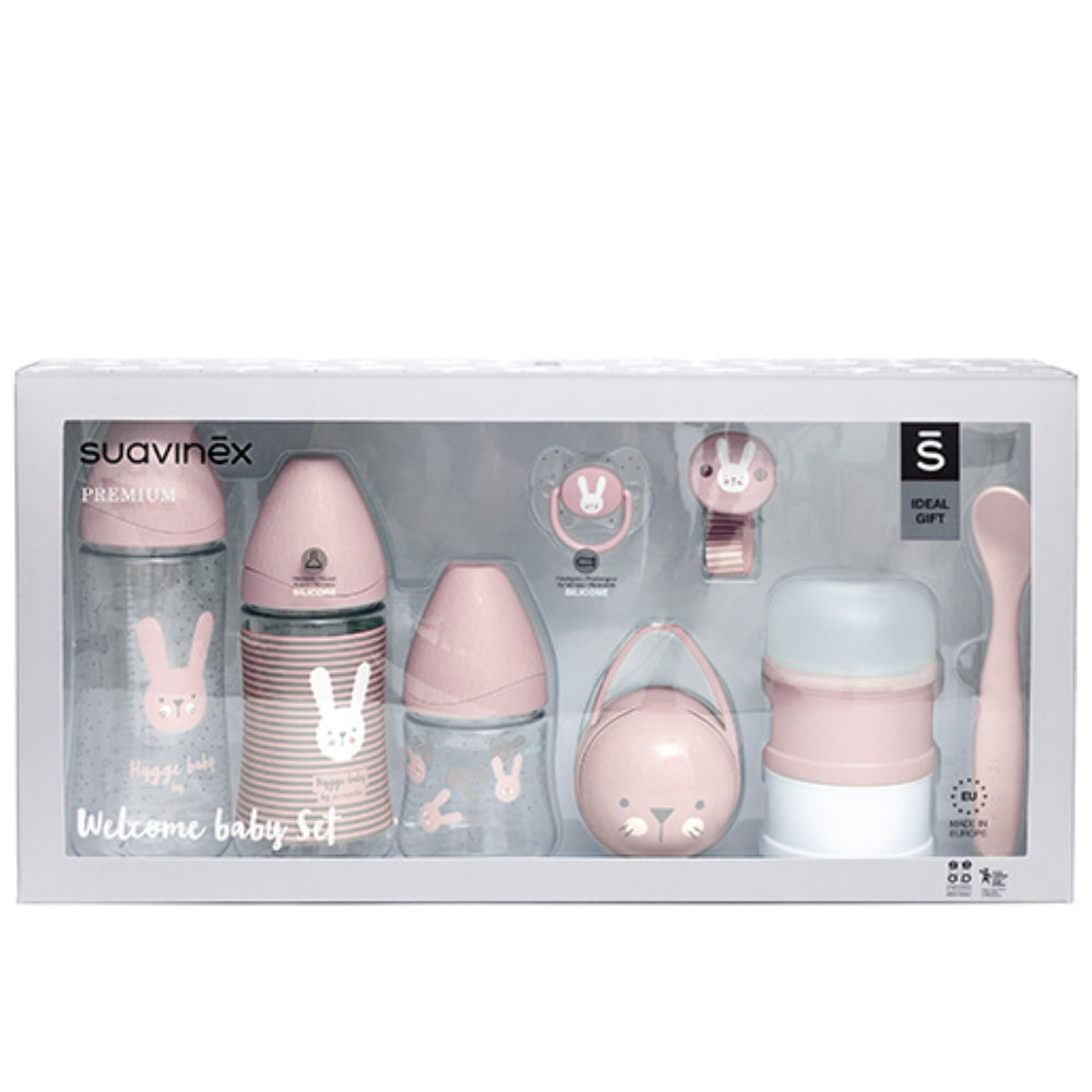 Suavinex- set baby hygge rosado
