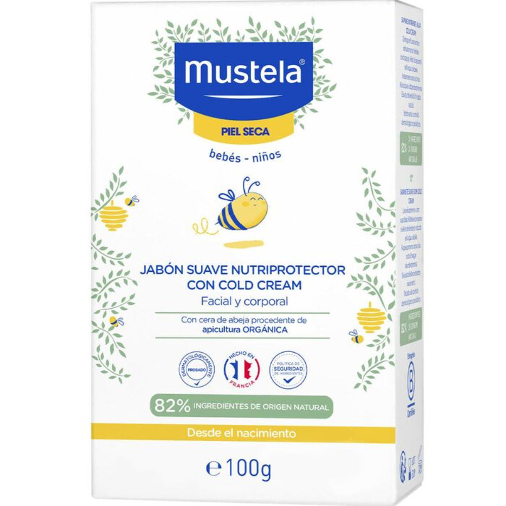 Mustela- jabón de barra para bebés