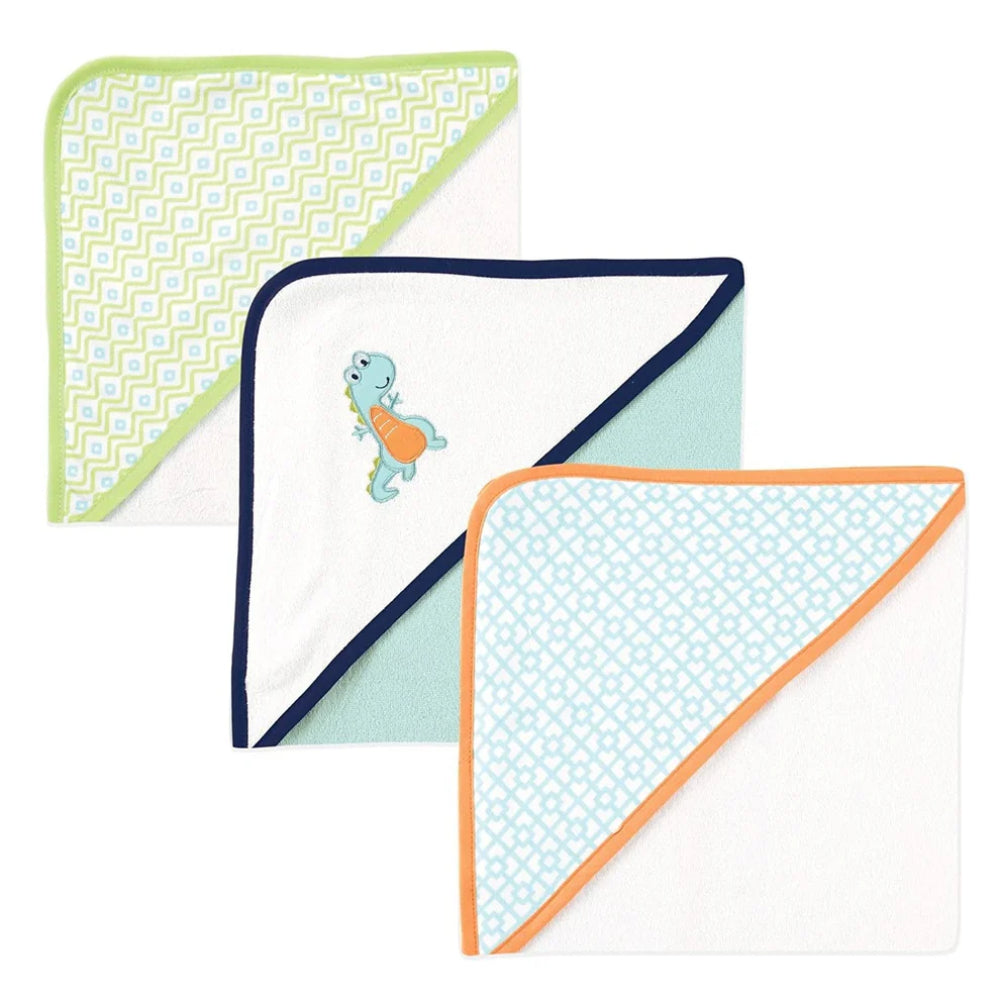 Baby vision- set de 3 toallas con capucha