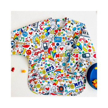 Kizingo - Babero con manga larga