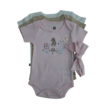 B4baby- set 3 mamelucos |+6M