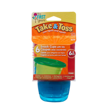 The  First Years- 6PK Envase para Comida  4.5 OZ