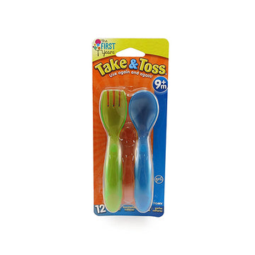 Set Cucharas y Tenedores 12 pzas The First Years