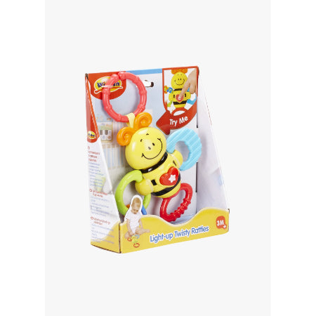 Sonajero Flexible Luminoso – Abeja