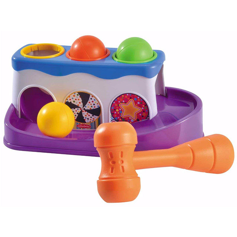 Juego martilllo y pelotas Infunbebe