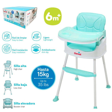 Genial - Silla de comer 3 en 1