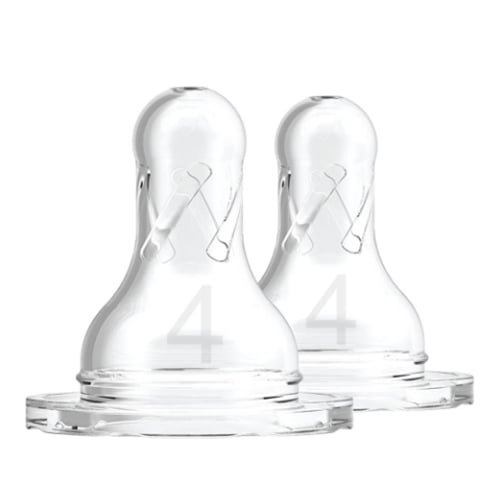 Dr Brown´s - Tetina Nivel 4 Boca estrecha 2pack