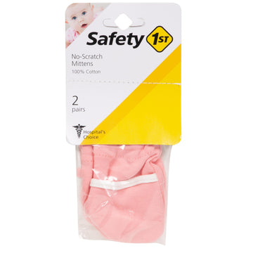 Safety 1st - manitas antiarañazos rosados x2
