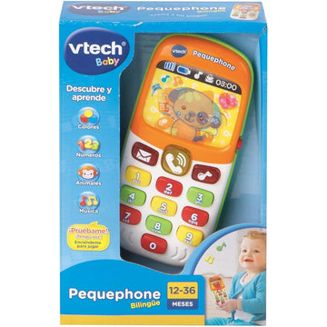 Vtech-  juguete pequephone bilingüe