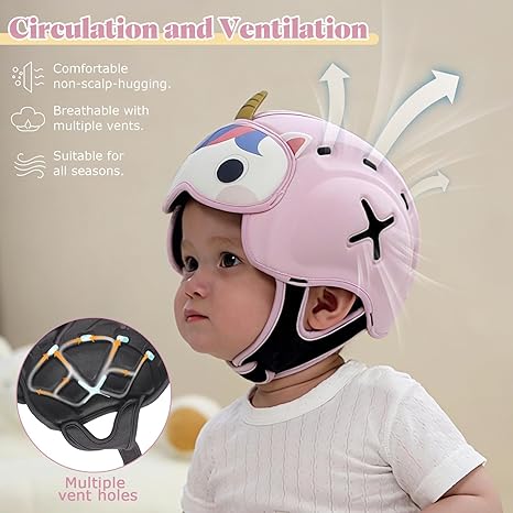 Mambobaby - Casco protector para bebés | Unicornio