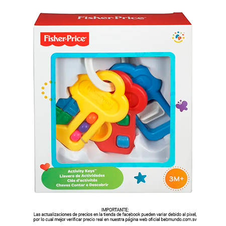 Fisher Price - Llavero de actividades