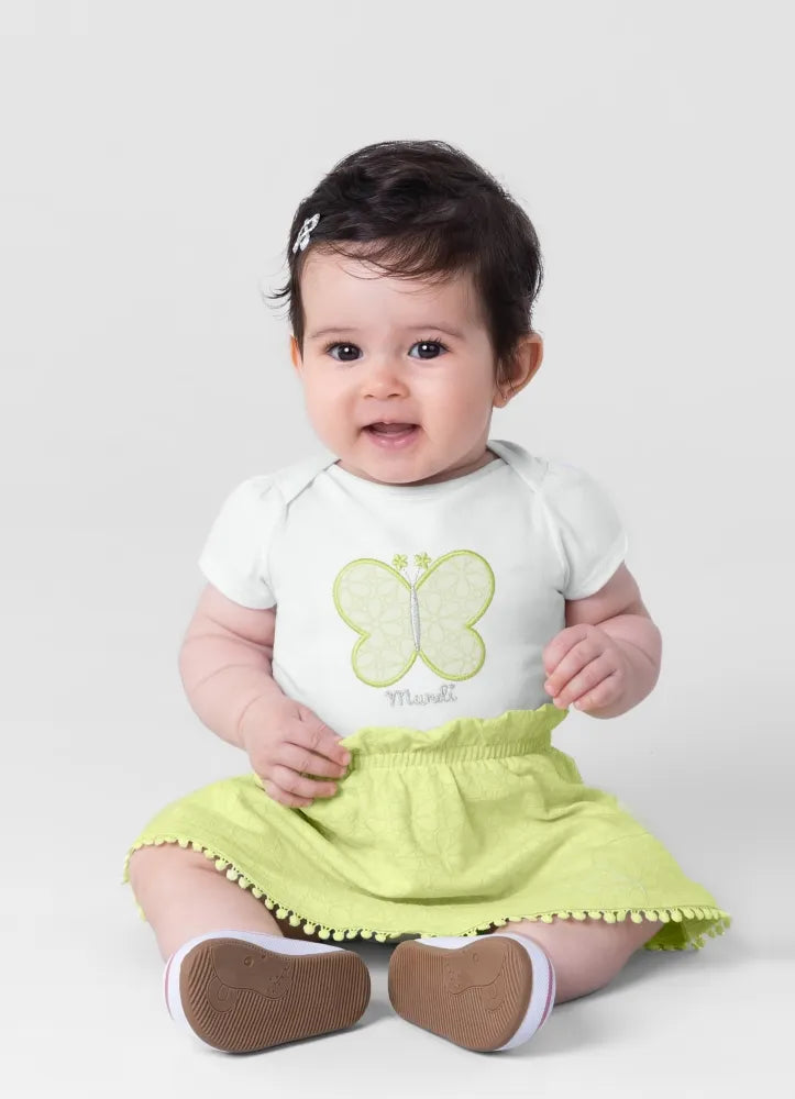 Brandili - Conjunto infantil para niñas verde | +6M