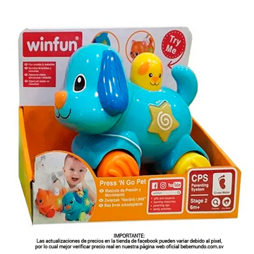 Perrito Con Luz Y Sonido - Press And Go