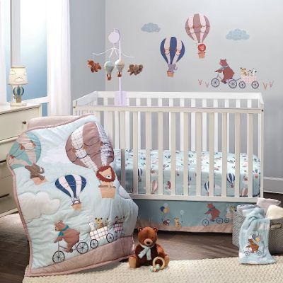SET 3 PZAS CUNA UP UP AND AWAY (BEDTIME)