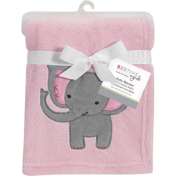 Lambs&Ivy-COBIJA ROSADA ELEFANTE GRIS
