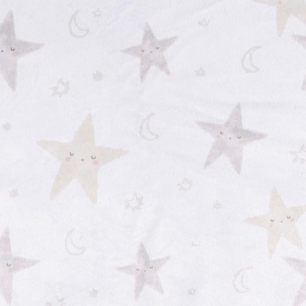 Gerber- cobija beige de estrellas y lunas