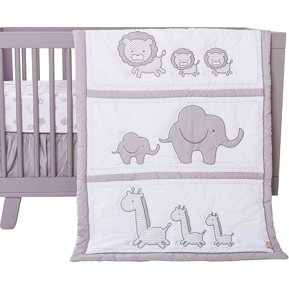 Juego de Cama para cuna 3 piezas Safari