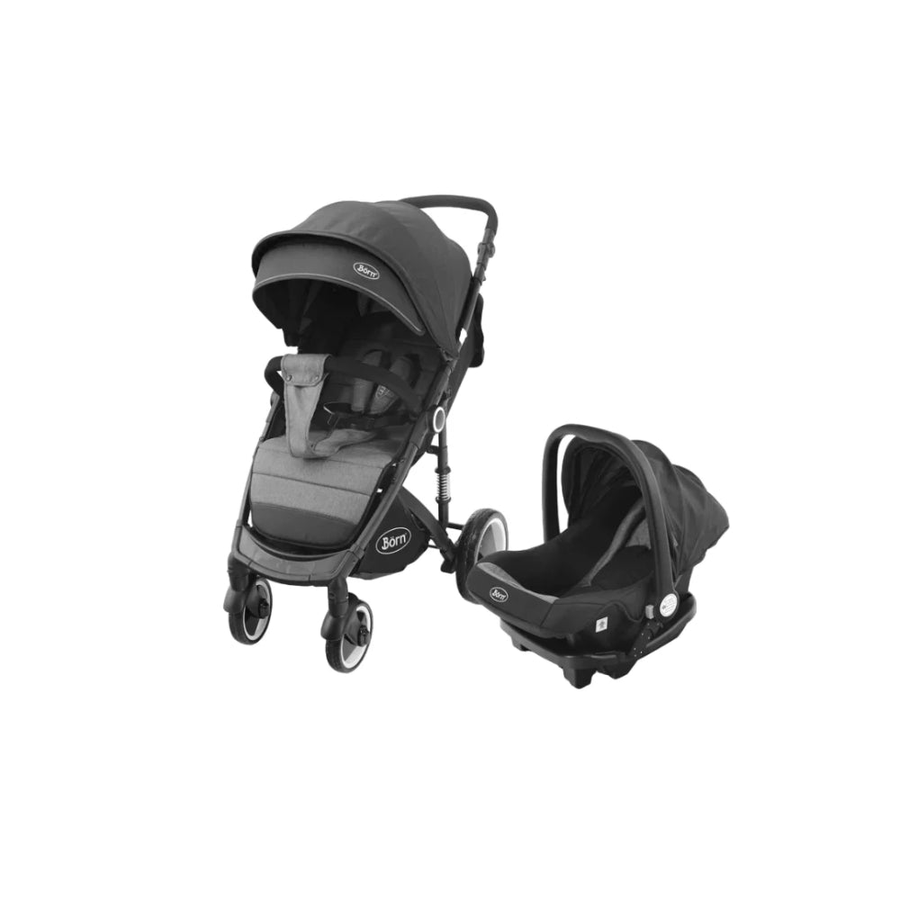 Born- Coche con portabebés Ziro sin base