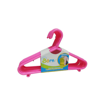 Born- ganchos para ropa color rosado