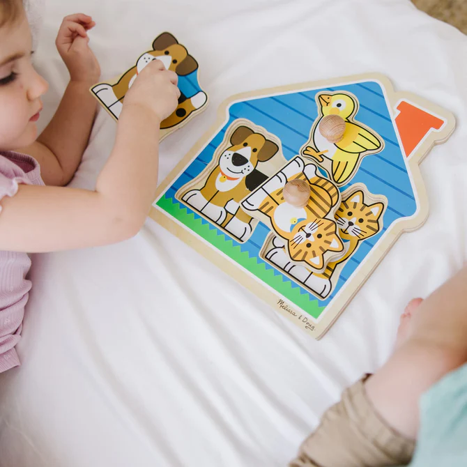 Melissa & Doug - Rompecabezas de casa