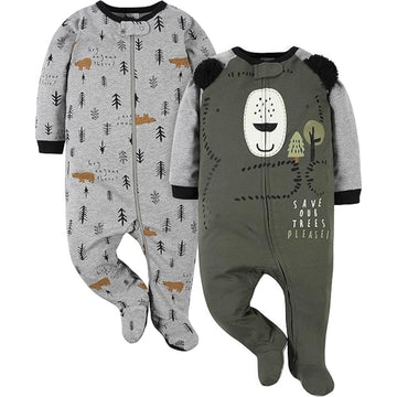 Gerber - Pack de 2 Pijamas para Dormir | 6-9 M