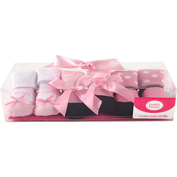 Caja de Regalo Medias 3 pares para niña Luvable Friends